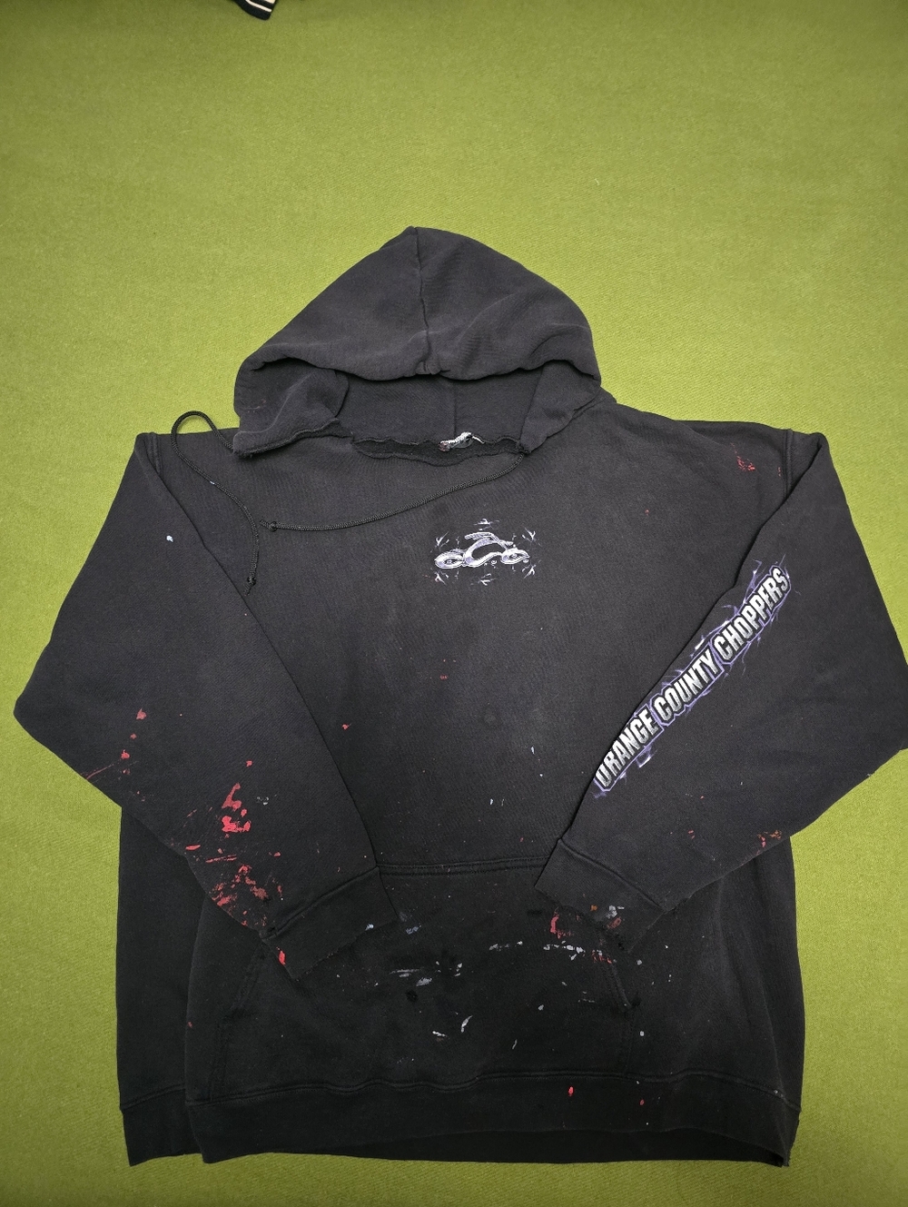 Vintage Orange Country Choppers Hoodie